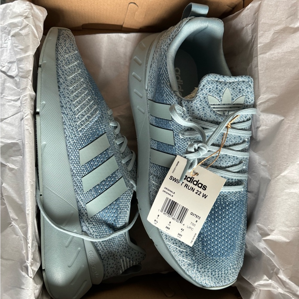 Adidas Swift run 22’s- BRAND NEW, in box. Size 9.5